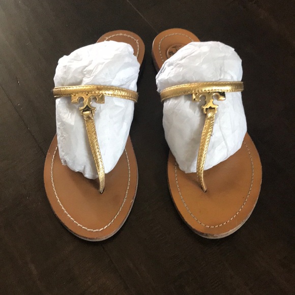 Tory Burch Shoes - Tory Burch gold sandals